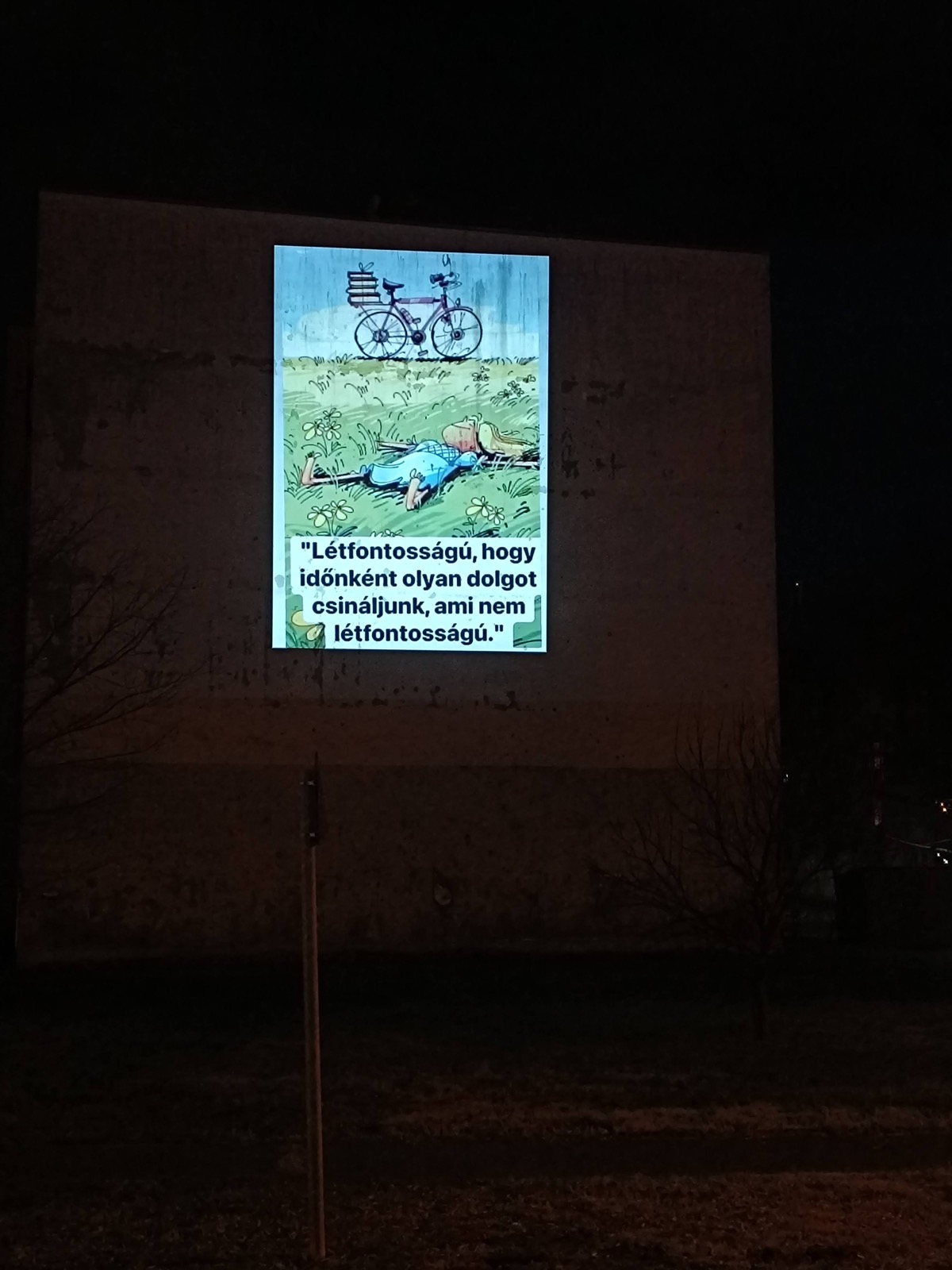 Épületvetítés